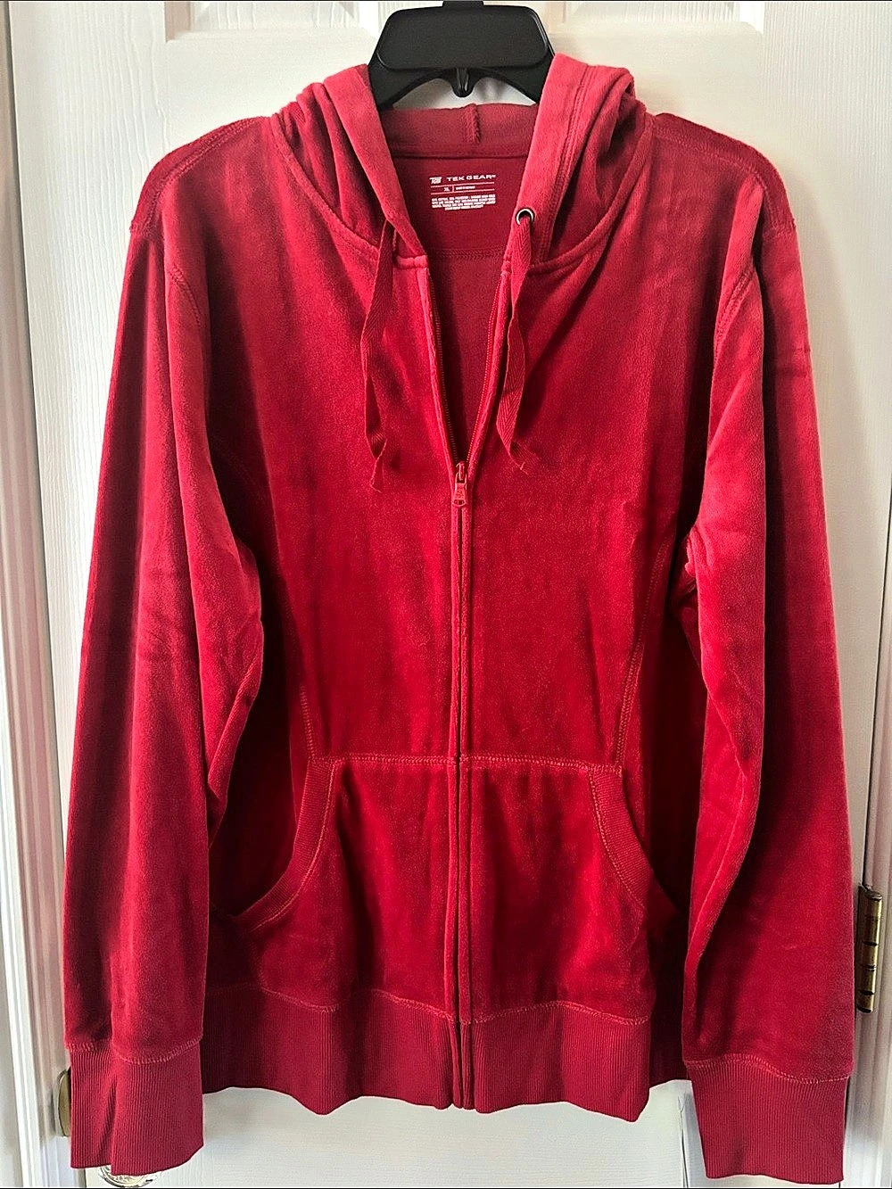 Tek Gear Active Performance Hoodie Red Performance Hoodie Size XL NWT